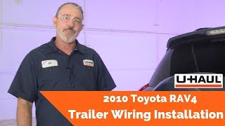 2010 Toyota RAV4 Trailer Wiring Installation