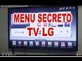 MENU SECRETO TV LG  - PARA RESET