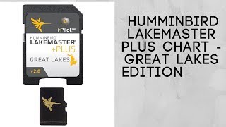 Humminbird LakeMaster PLUS Chart review