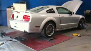 2005 Procharged Mustang GT Dyno Run