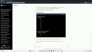 frequency distribution table in python