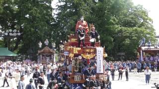 各町山車･屋台による総踊り　そして出発　成田祇園祭2017 初日　00035