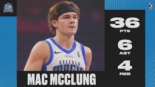Mac McClung Dropped 36 PTS Leading The Osceola Magic In Overtime Win Over The Skyhawks!