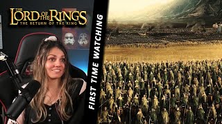 First Time The Lord of the Rings - Rohirrim Charge - REACTION Return of the King!