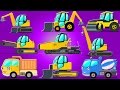 Construction Vehicles | Learn Heavy Vehicles | Educational Video for Kids & Toddlers