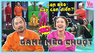 Ná thở với loạt game MÈO CHUỘT khiến Nọc Nọc nổi điên phá luật chơi, ông chú dí người ta thục mạng