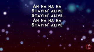 Bee Gees - Stayin' Alive Lyrics