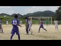 2018.8.25　trm１　宗像セントラル　vs　グランロッサ　 30分 　 中学サッカー