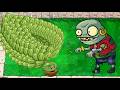 Strongest Fusion plants vs zombies hybrid mod game play