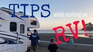 First Time RV Rental TIPS!