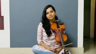 Uyire Violin Cover | Gauthamante Radham | Sid Sriram | Malayalam
