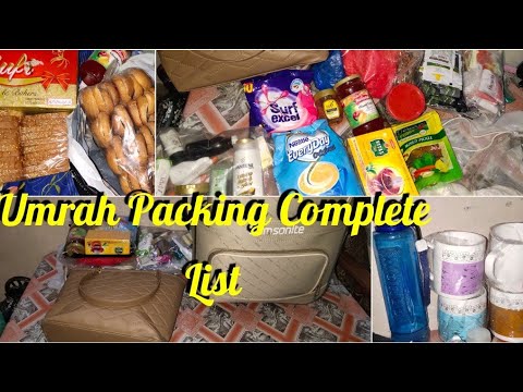 Umrah Ki Packing Packing For Umrah My Mother Is Going For Umrah