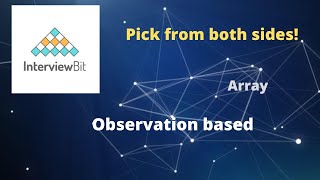 pick from both side(Interviewbit Array Section).