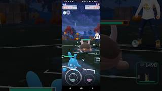 ポケモンGOハロウィンカップ対戦モルペコ＆マリルリ＆エンニュート全5戦スタート①