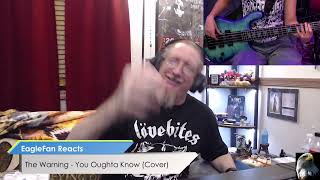 EagleFan Reacts to You Oughta Know (Cover) by The Warning - Great Cover