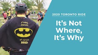 2020 Enbridge Ride to Conquer Cancer It's Not Where,  It's Why