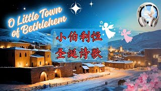 经典圣诞风琴诗歌《小伯利恒》xiao bo li heng 附带中文歌词拼音 O Little Town of Bethlehem | 赞美之歌 | 一天听一章经文 | Christmas Carol