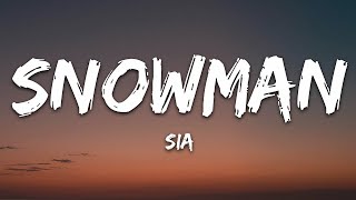Sia - Snowman (KARAOKE VERSION)