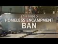 San Diego City Council approves homeless encampment ban