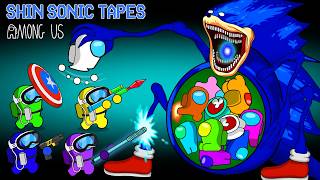 Among Us Vs SHIN SONIC TAPES pregnant belly | Peanut Among Us Animation