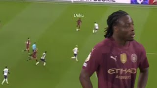 Jérémy Doku VS Tottenham (26/02/2025)