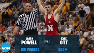 Jason Powell vs. Kyle Ott: 2004 NCAA wrestling title (125 lbs.)