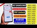 Finally New Method🔥All Samsung FRP Bypass/Unlock 2024 All Android 12/13 | Google Account Remove