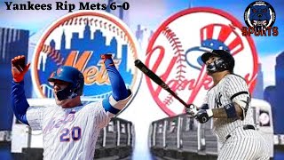 Jordan Montgomery & And New York Yankees Power Bats, Blast Mets 6-0