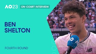 Ben Shelton On-Court Interview | Australian Open 2023 Fourth Round