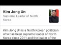 Mandela Effect Kim Jong-Un Is Now Kim Jong Un