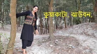 ঝাউবন,কুয়াকাটা সমুদ্র সৈকত