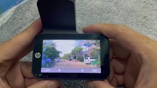 Real time video HP F965w dash-cam by Kawaii