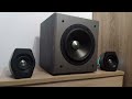 edifier g2000 edifier t5 subwoofer music demo