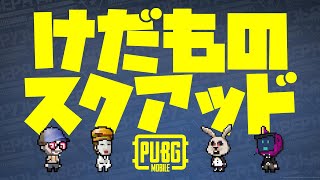 【PUBG Mobile】けだものスクアッド【けだものフレンズ活動記録▶︎2020/03/01 】