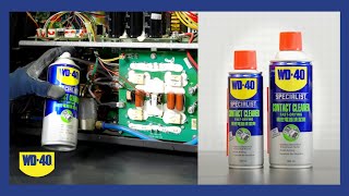 WD-40 SPECIALIST CONTACT CLEANER สเปรย์ล้างหน้าสัมผัสทางไฟฟ้า สำหรับทำความสะอาดคราบน้ำมัน แห้งเร็ว