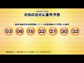 【第404回→第405回】 ロト7（loto7） 当せん結果と次回当せん番号予想