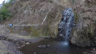 【360°】凍った古閑の滝（Ice waterfall）