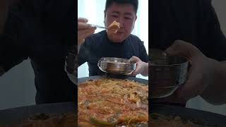 추울땐 보글보글 의정부 부대찌개~#mukbang #빵12#한입만 #강호동닮은마동석#부대찌개#먹방