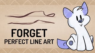 Forget Perfect Line Art