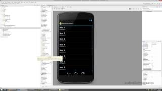 Android Programming Tutorial *NEW* #6 - listviews basic. LISTVIEW