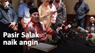 Sidang media Tajuddin naik angin, dedah tembelang Zahid sokong Anwar