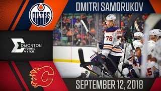 Dmitri Samorukov | One Assist vs Calgary | Sep. 12, 2018