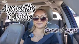 How to make money as a Notary Public with Apostille Work (no extra certificates required) ✨