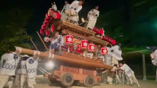 三條　回せ　軸回し　三条公園　芦屋だんじり