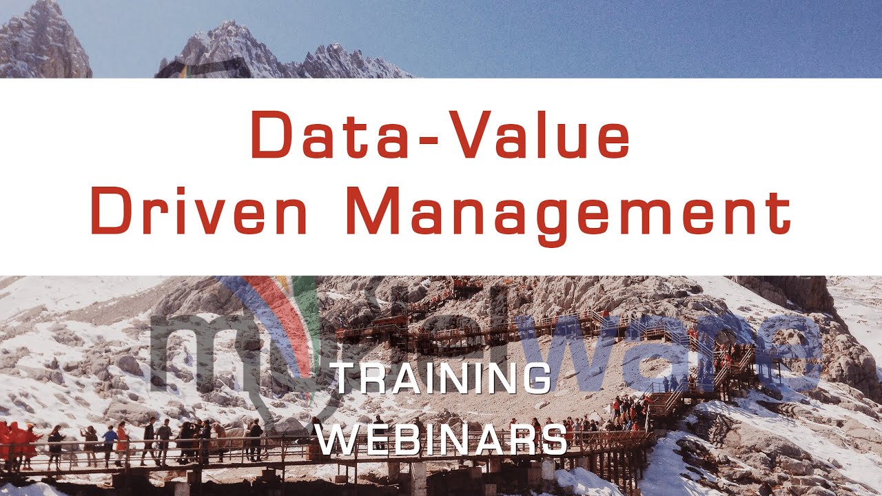 Data Value Driven Management For Data Management Professionals Youtube