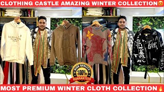 Premium Quality Winter Cloth Collection In Kolkata | Clothing Castle | Varsity Jackets | Hoodies😍