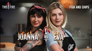 This Is Fire: Joanna Angel vs Eva Elfie British Fish & Chips Challenge! 🇬🇧🐟
