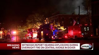 Underground fires in Dover lead to explosions