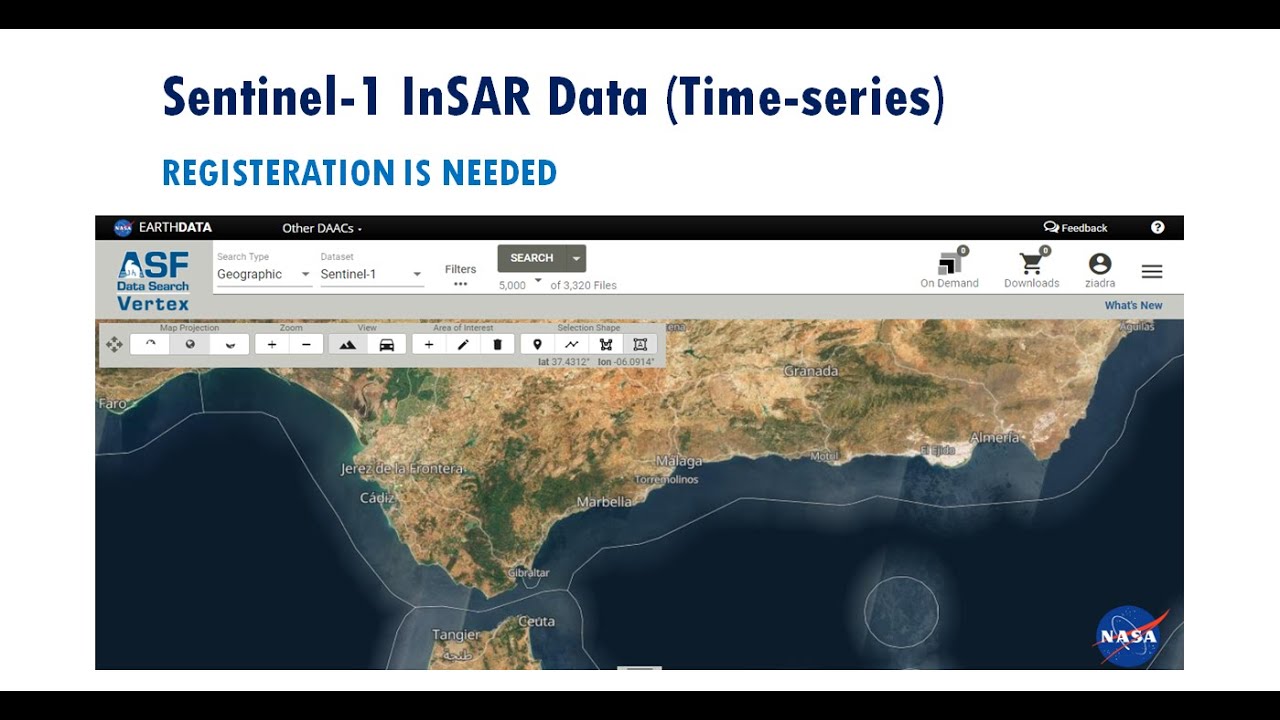 How To Download Sentinel 1 Insar Time Series Data Monitoring