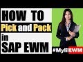 SAP EWM - Outbound Process / Picking and Packing in SAP EWM / Tutorial